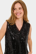 Load image into Gallery viewer, Saint Tropez Nuciana SZ Sleeveless Sparkle Blouse
