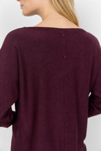 Load image into Gallery viewer, Soyaconcept Dollie Long Sleeve Button Back Sweater
