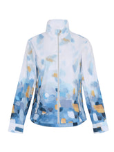 Load image into Gallery viewer, Dolcezza &quot;Blue Dreams&quot; Blue Multi-Colour Windbreaker Jacket
