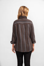 Load image into Gallery viewer, Escape by Habitat Earth Awning Stripes Cotton Playa Collared Shirt
