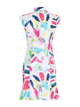 Load image into Gallery viewer, Dolcezza Tropical Trace Sleeveless Dress

