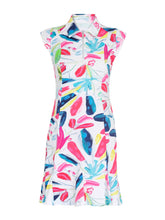 Load image into Gallery viewer, Dolcezza Tropical Trace Sleeveless Dress
