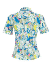 Load image into Gallery viewer, Sport Print Pullover with Partial Zip
