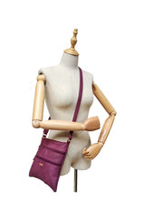 Load image into Gallery viewer, B.lush Crossbody Bag with a Long Adjustable Strap in Cherry, Black, Cobalt &amp; Light Lavender
