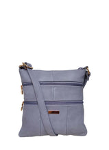 Load image into Gallery viewer, B.lush Crossbody Bag with a Long Adjustable Strap in Cherry, Black, Cobalt &amp; Light Lavender
