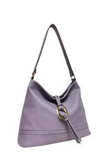 Load image into Gallery viewer, B.lush Lavender Shoulder Bag/Purse with Back Zipper Pocket
