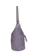 Load image into Gallery viewer, B.lush Lavender Shoulder Bag/Purse with Back Zipper Pocket
