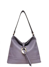 Load image into Gallery viewer, B.lush Lavender Shoulder Bag/Purse with Back Zipper Pocket
