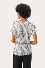 Load image into Gallery viewer, Part Two Neutral Graphic Paisley AxelinesPW T-Shirt
