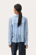 Load image into Gallery viewer, Part Two Nicholina Silver Lake Paisle Blouse
