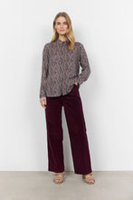 Load image into Gallery viewer, Soyaconcept Wine Combo Ilya Paisley Print Blouse
