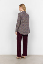 Load image into Gallery viewer, Soyaconcept Wine Combo Ilya Paisley Print Blouse
