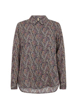 Load image into Gallery viewer, Soyaconcept Wine Combo Ilya Paisley Print Blouse
