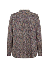 Load image into Gallery viewer, Soyaconcept Wine Combo Ilya Paisley Print Blouse
