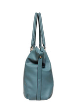 Load image into Gallery viewer, B.lush Ocean Blue Soft Leather Like Handbag/Purse
