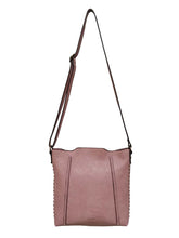 Load image into Gallery viewer, B.lush Crossbody Purse/Bag with Back Zipper Pocket in Rose or Sand
