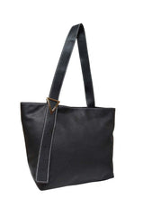 Load image into Gallery viewer, B.lush Black Tote Single Strap Shoulder Bag
