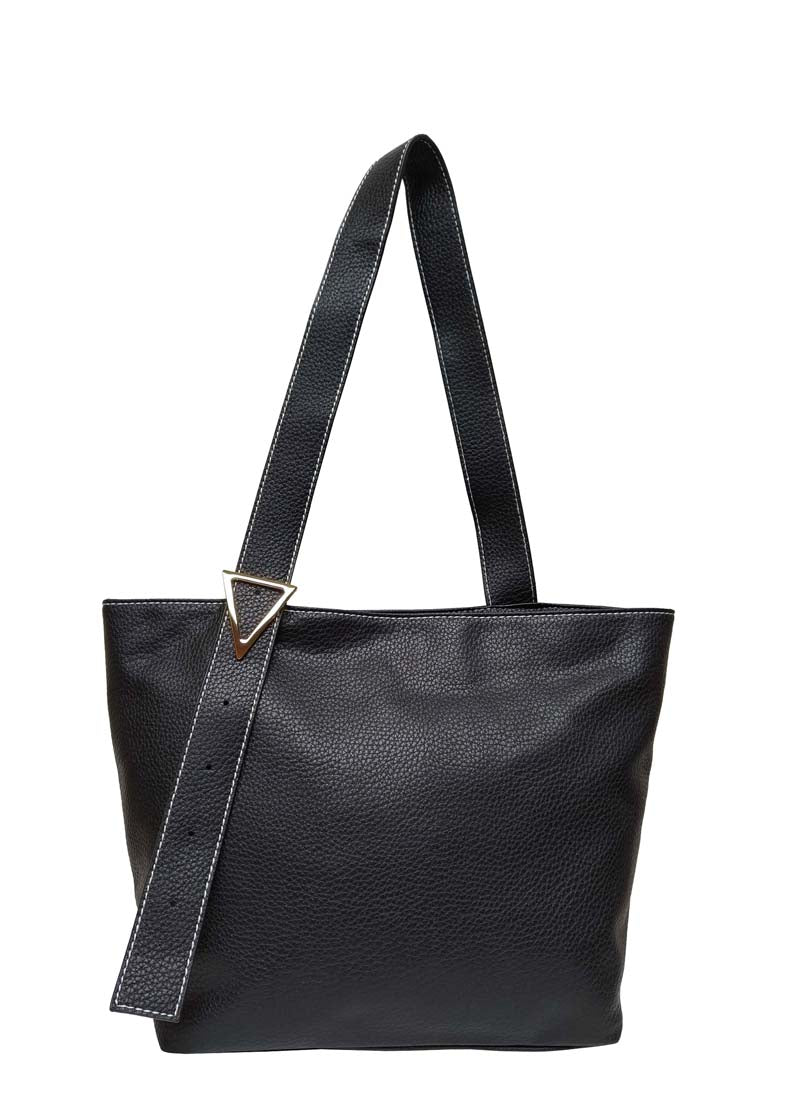 B.lush Black Tote Single Strap Shoulder Bag