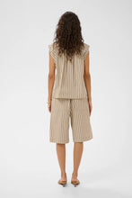 Load image into Gallery viewer, Blanca Striped Long Cotton Shorts
