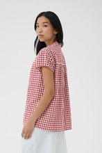 Load image into Gallery viewer, Bjanka Check Blouse
