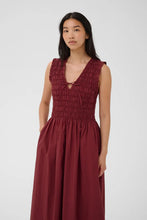 Load image into Gallery viewer, Borgnette Shirred Dress
