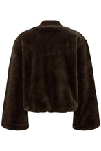 Load image into Gallery viewer, Estacia Faux Fur Bomber Jacket
