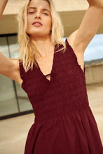Load image into Gallery viewer, Borgnette Shirred Dress

