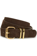 Load image into Gallery viewer, Part Two SavinPW BE Suede Leather Belt
