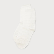 Load image into Gallery viewer, Caracol Embossed Heart Socks in Black, Grey or Ivory
