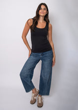 Load image into Gallery viewer, Black Tanith Tank Top
