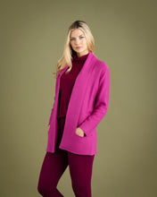 Load image into Gallery viewer, Marble Multi Knit Edge to Edge Longline Cardigan with Pocket Detail
