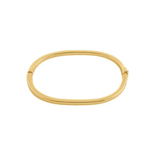 Load image into Gallery viewer, Pilgrim ALAIA Gold Plated Thin Bangle Bracelet

