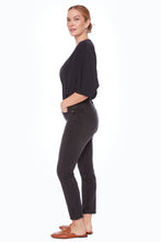 Load image into Gallery viewer, UP! Dark Denim Slim Fit Pull On Body-Shaping Slim Leg Ankle Pant
