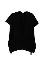 Load image into Gallery viewer, Marble Oversized Open Sweater Vest Edge to Edge with Pocket Detail
