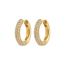 Load image into Gallery viewer, Tatum Medium Hoop Earrings
