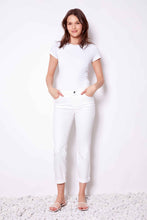 Load image into Gallery viewer, UP! White Denim Cropped Pant
