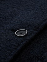 Load image into Gallery viewer, Tom Tailor Navy Blue Boucle Coat

