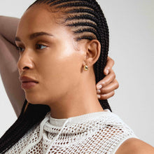 Load image into Gallery viewer, Pilgrim Jua recycled chunky hoop earrings
