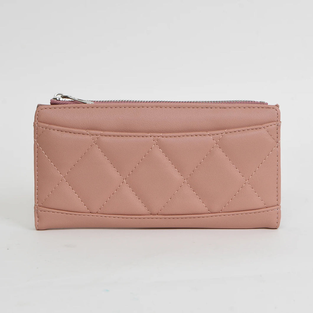 Caracol Wallet in Light Grey, Pink or Yellow