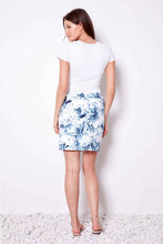 Load image into Gallery viewer, UP! Rio Print Soft Stream Asymmetric Skort
