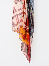 Load image into Gallery viewer, Dolcezza Simply Art &quot;Vibrant Manhattan&quot; Multi Print Scarf
