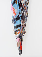 Load image into Gallery viewer, Dolcezza Simply Art &quot;Stripar&quot; Multi Print Scarf
