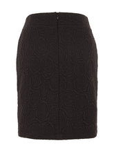 Load image into Gallery viewer, Dolcezza Black Knit Skirt with Pockets
