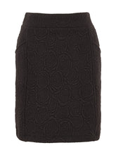 Load image into Gallery viewer, Dolcezza Black Knit Skirt with Pockets
