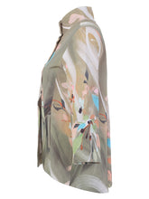 Load image into Gallery viewer, Print Jacket with Button Detail
