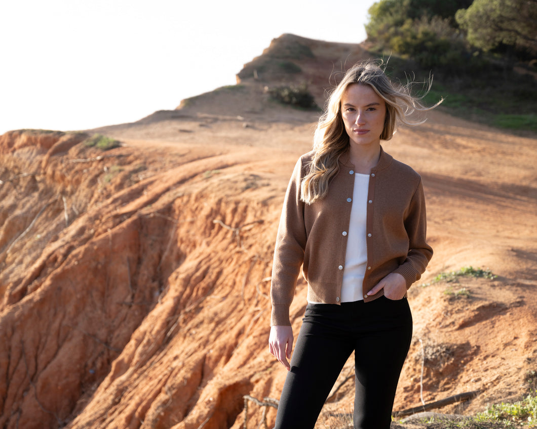 Marble Slim Fit Cardigan