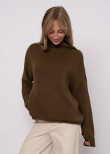 Load image into Gallery viewer, Lucretia Funnel Neck Sweater
