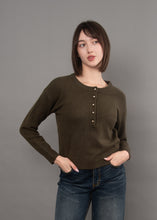Load image into Gallery viewer, Nisha Henley Pullover

