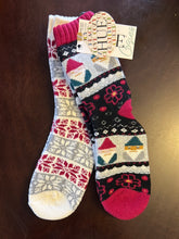 Load image into Gallery viewer, HUE Cozies My Favourite Fairisle Sock 2 Pack
