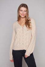 Load image into Gallery viewer, Carre Noir Knit Cardigan
